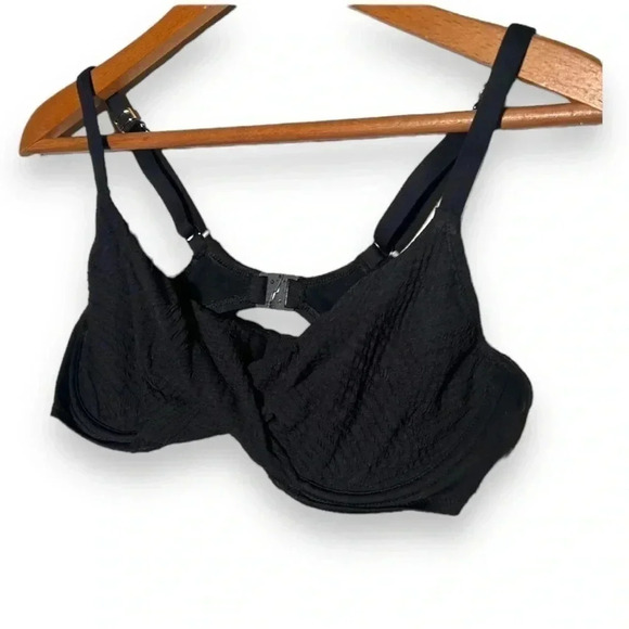 NWT FANTASIE OTTAWA D Cup Plunge Bikini Top 38D - Picture 3 of 7